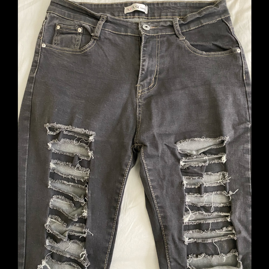 Black Jeans Strech Very Comfortable